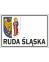 Magnes Taxi Ruda Śląska 25x17 cm - folia magnetyczna